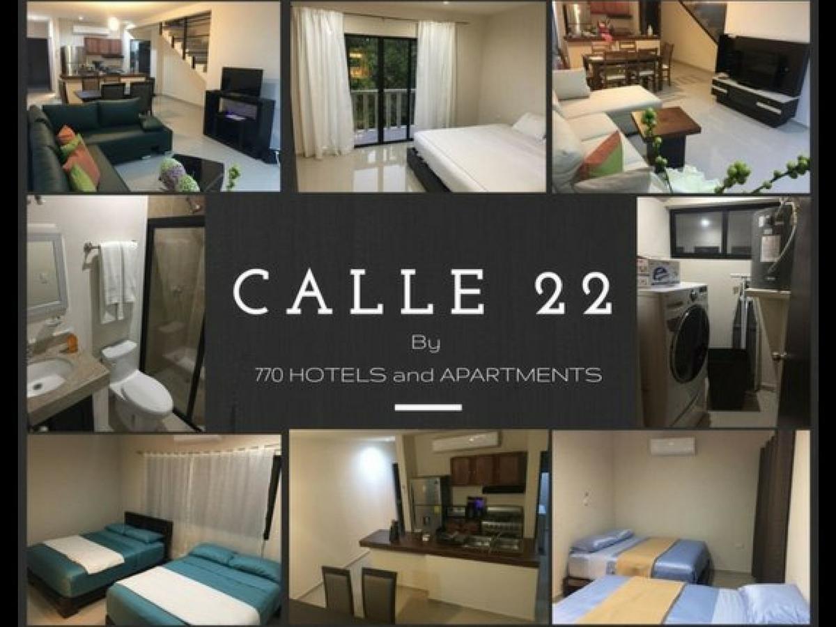 Calle 22 By 770 Apartments Плая-дель-Кармен Экстерьер фото